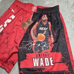 Mitchell & Ness Dwyane Wade Miami Heat Burst Mesh Shorts XL NBA Player Shorts